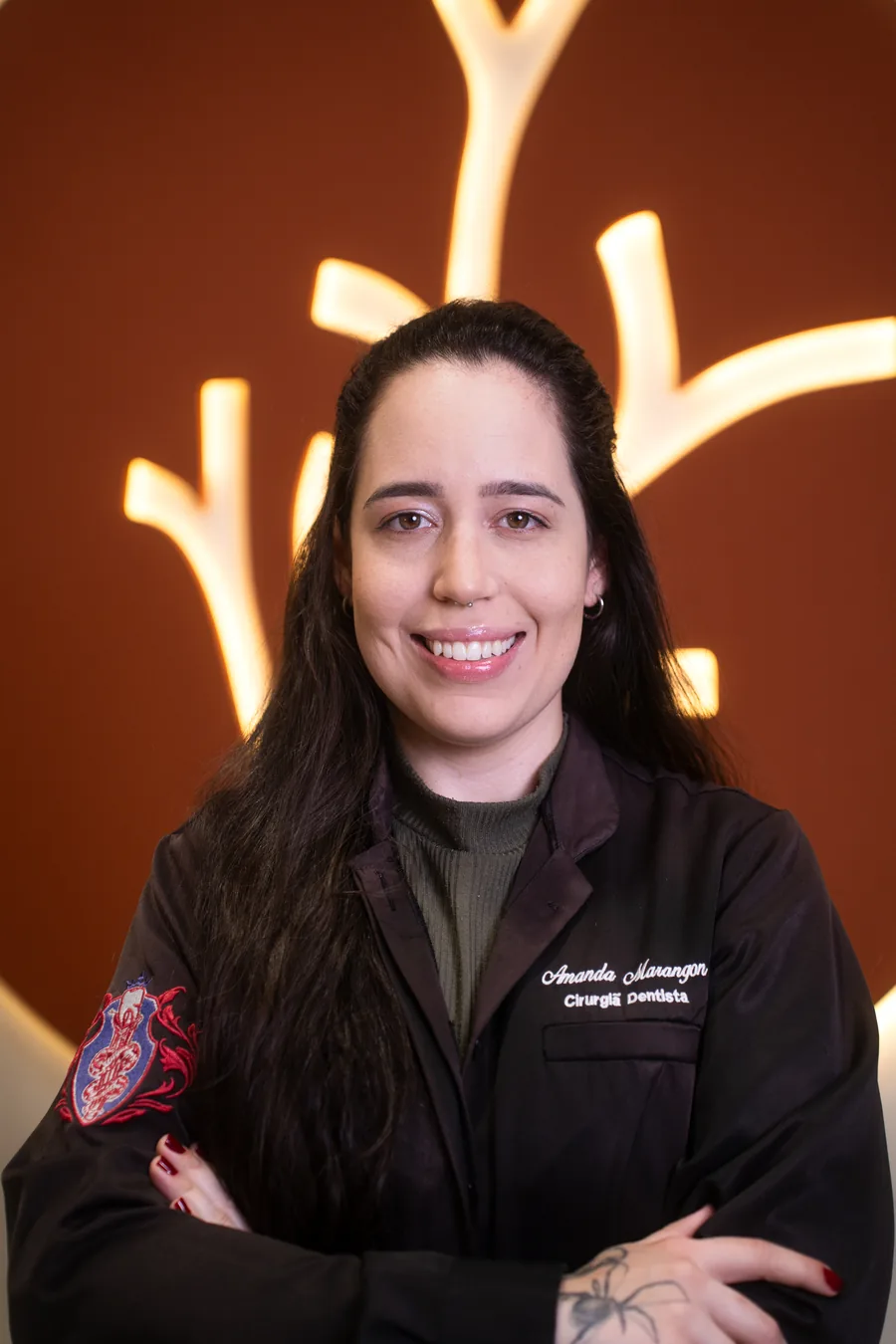 Dra. Amanda Marangon, especialista em prótese protocolo em Cuiabá